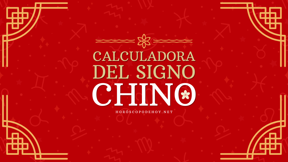 Calculadora del Signo Chino